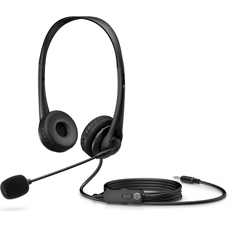 Micro-casque stéréo filaire G2 Noir - HP - 428H6AA/ABB