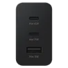 Triple Chargeur maison USB 65W Power Delivery Noir - SAMSUNG