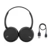 Casque supra-aural sans fil bluetooth Noir - JVC - HAS36WBU