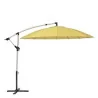 Parasol latéral sinae D290cm rond Jaune banane - NATERIAL