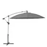 Parasol latéral sinae D290cm rond aluminium Rouge - NATERIAL