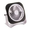 Mini ventilateur de table 3W Ø14cm Gris/Noir - EQUATION