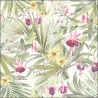 Serviette 33 Exotic leaves - AMBIENTE