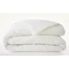 Housse de couette lin lavé Soline 240x220cm Blanc craie - L'EFFET PAPILLON