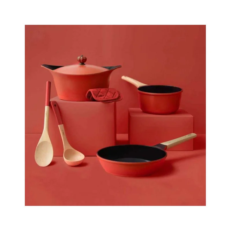 L'incroyable Cocotte 24cm Rouge passion - COOKUT