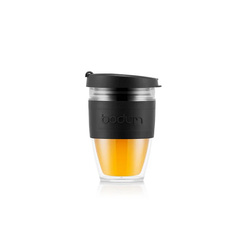 Mug à emporter double paroi + couvercle à vis 0.25L - BODUM