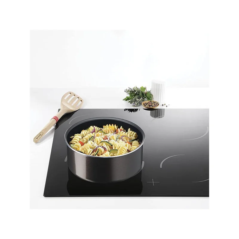 Lot 3 casseroles Ø16/18/20cm + 1 poignée Ingenio Easy Plus - TEFAL