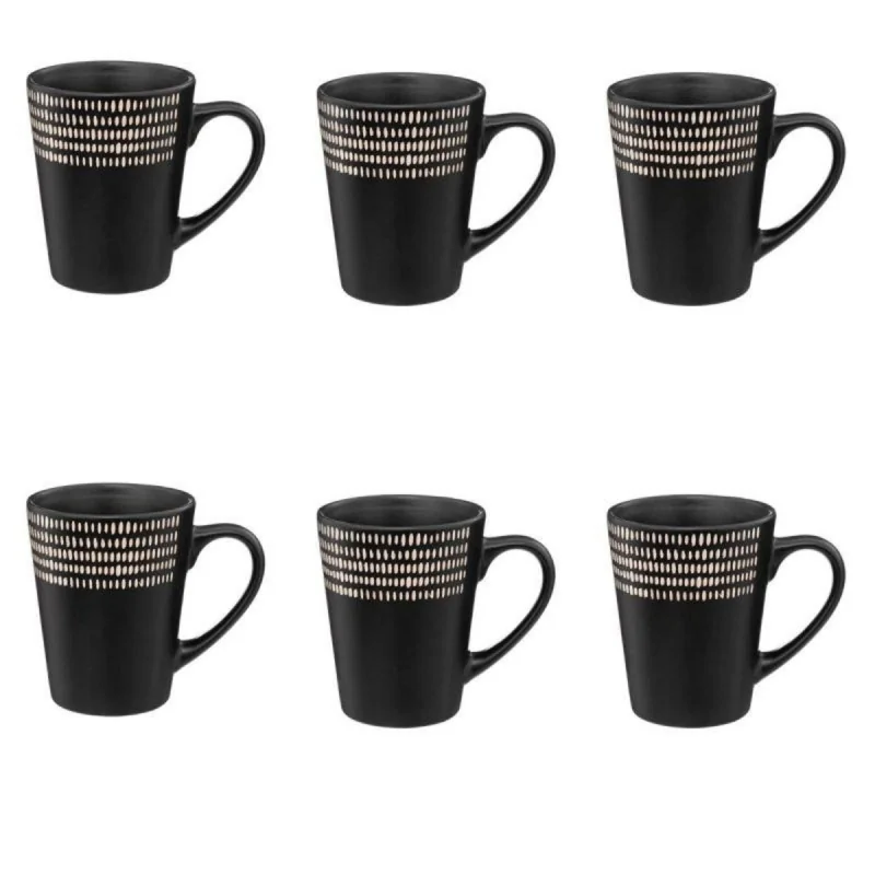 Mug M Ethnikaa 32cL Noir - SECRET DE GOURMET