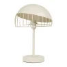 Lampe Champignon à poser en métal 25x40cm Blanc - OSTARIA - 35548