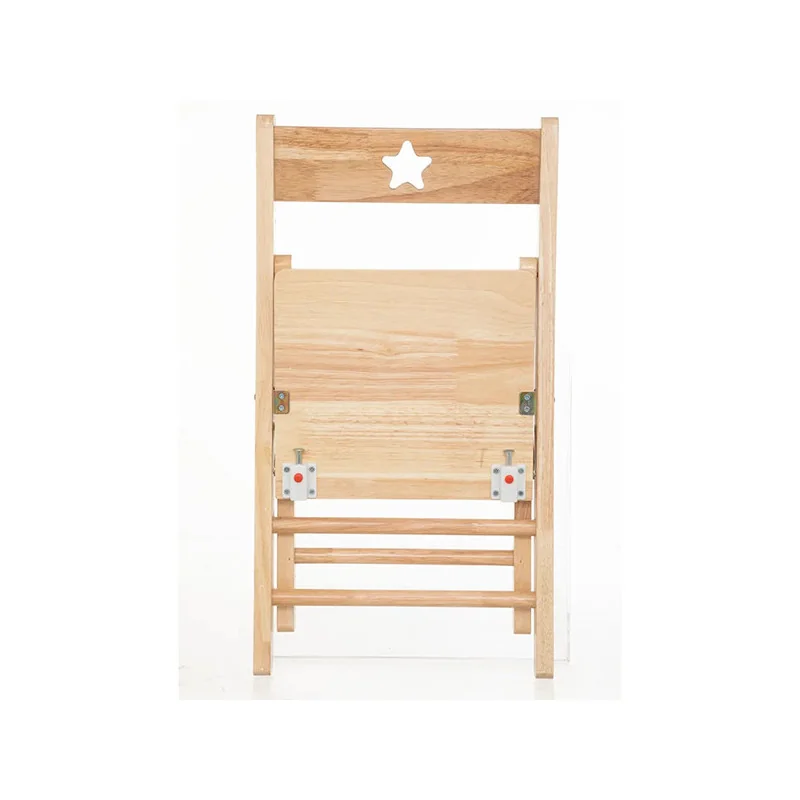 Chaise pliante enfant Hévéa Naturel - ATMOSPHERA