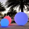 Boule LED RGB 25cm Blanc - GRAVENDAL GARDEN