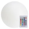 Boule LED RGB 25cm Blanc - GRAVENDAL GARDEN