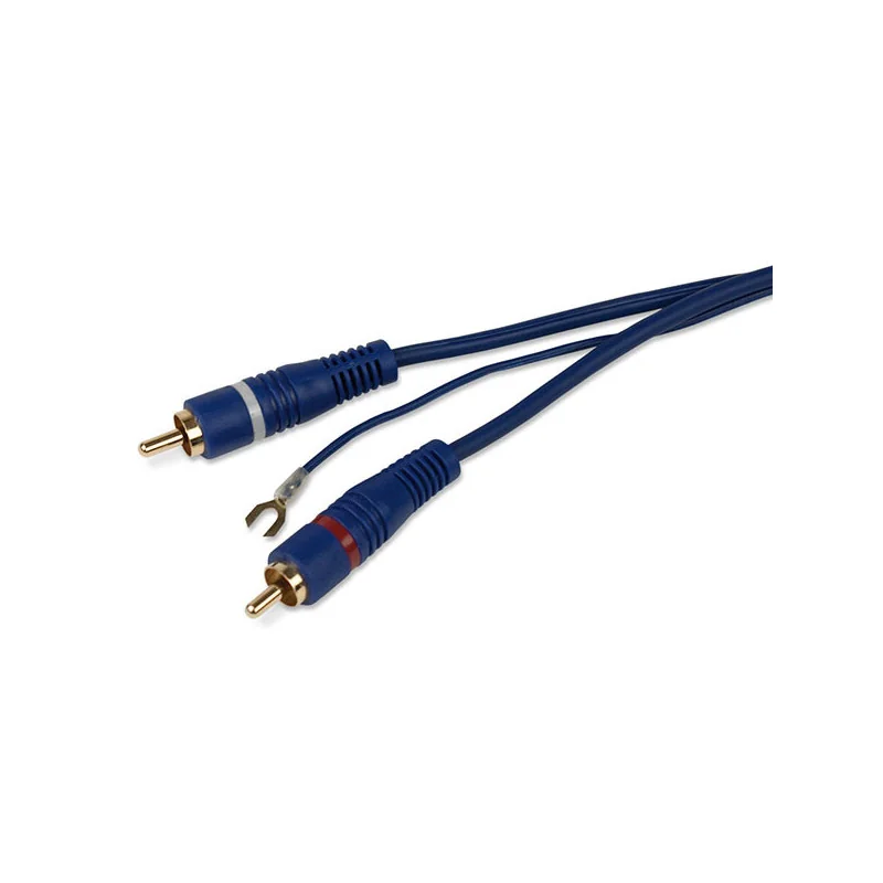 Câble RCA 5m Bleu - CALIBER - ARCL195BCALI