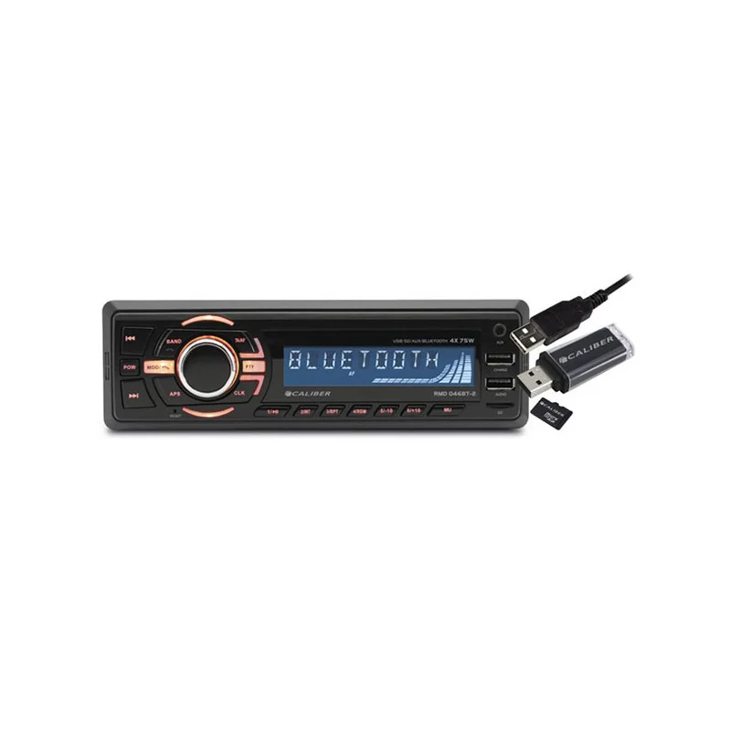 Autoradio FM/Bluetooth/USB/SD/AUX 300W Noir - CALIBER - ARRMD046BTCALI