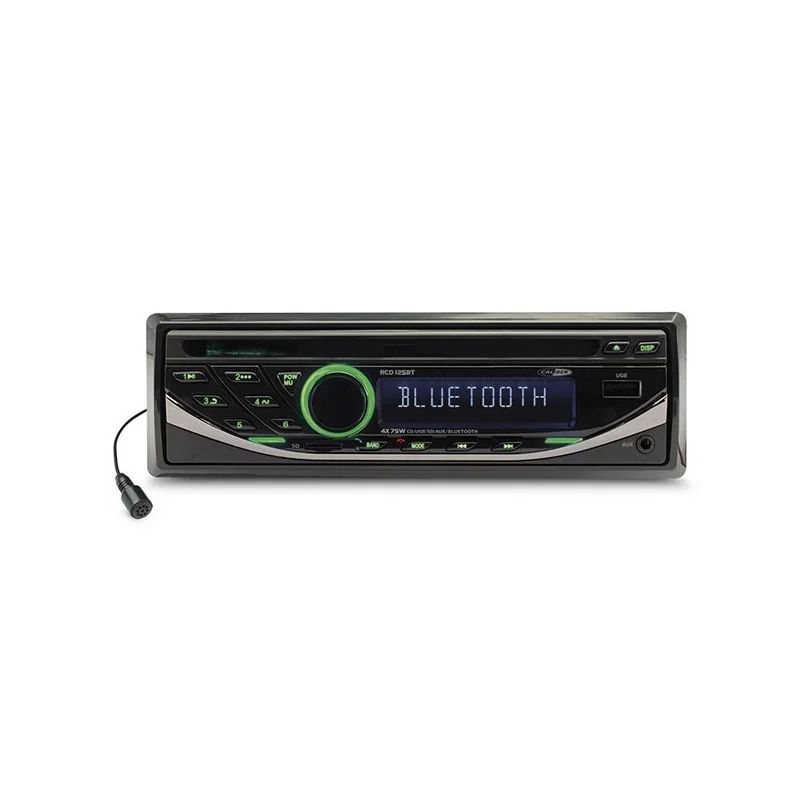 Autoradio FM Bluetooth CD/USB/SD 4x75W Noir - CALIBER - ARRCD125BTCALI