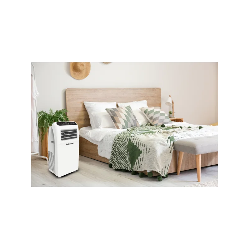 Climatiseur mobile 12000 BTU Blanc - TECHWOOD - CLIMTCL012TECH