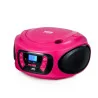 Radio CD portable sans fil Rose - BIGBEN - RADCD62RSUBBTBBIG