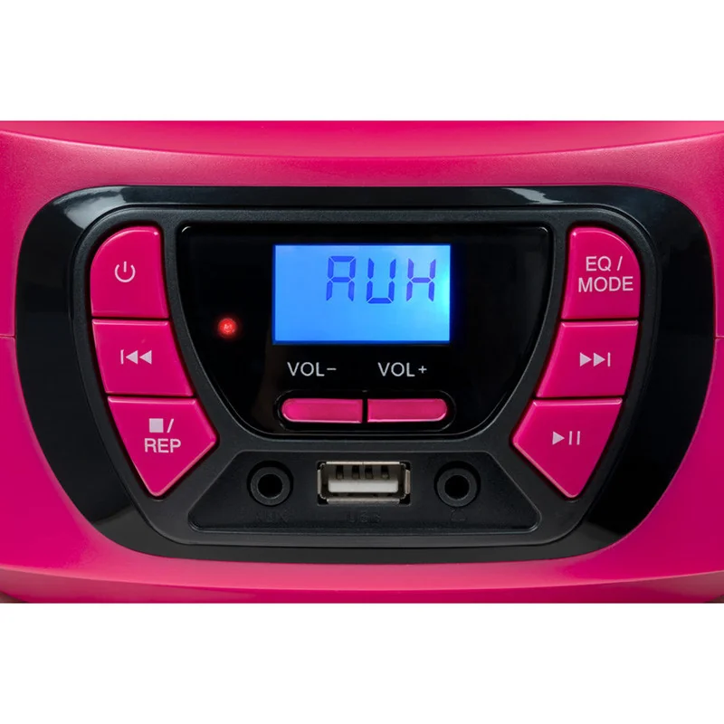 Radio CD portable sans fil Rose - BIGBEN - RADCD62RSUBBTBBIG