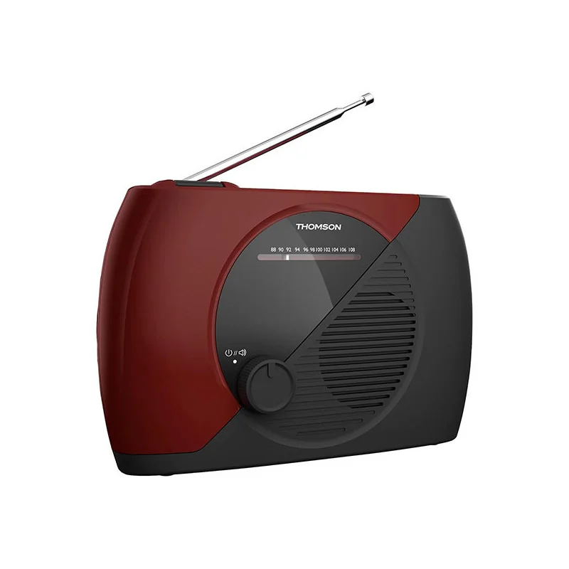 Radio FM portable Noir/Rouge - THOMSON - RADRT353THOM