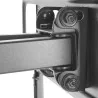 Support TV inclinable/orientable/dépliable 42"-55"/106-140cm Noir - METRONIC - ACC451066METRON