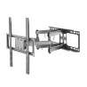 Support TV inclinable/orientable/dépliable 42"-55"/106-140cm Noir - METRONIC - ACC451066METRON