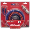 Kit câblage complet 10mm 500W Bleu - CALIBER - CABKITCPK10DCAL