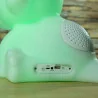 Enceinte Bluetooth lumineuse Lumin’US Dinosaure Blanc - BIGBEN - HPBTBTLSDINOBIG