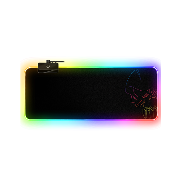 Spirit of Gamer Skull RGB Gaming Mouse Pad XXL - Tapis de souris