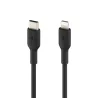 Câble USB-C BoostCharge vers Lightning 1m Noir - BELKIN - CABBNCAA003BT1MBKBEL