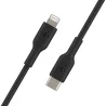 Câble USB-C BoostCharge vers Lightning 1m Noir - BELKIN - CABBNCAA003BT1MBKBEL