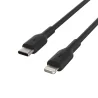 Câble USB-C BoostCharge vers Lightning 1m Noir - BELKIN - CABBNCAA003BT1MBKBEL