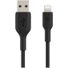 Câble Lightning BoostCharge vers USB-A 2m Noir - BELKIN - CABBNCAA001BT2MBKBEL