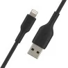 Câble Lightning BoostCharge vers USB-A 2m Noir - BELKIN - CABBNCAA001BT2MBKBEL