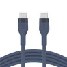 Câble Flex USB USB-C Mâle 2m Bleu - BELKIN - CABBNCAB009BT2MBLBEL