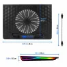 Refroidisseur pour ordinateur portable Airbalde 800 RGB - SPIRIT OF GAMER - VENTVE800RGBSOG