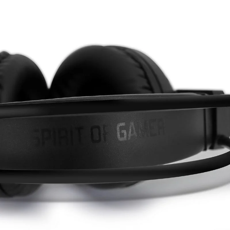 Casque filaire Gaming 2.0 Pro H7 Noir - SPIRIT OF GAMER - CASQMICPH7SOG