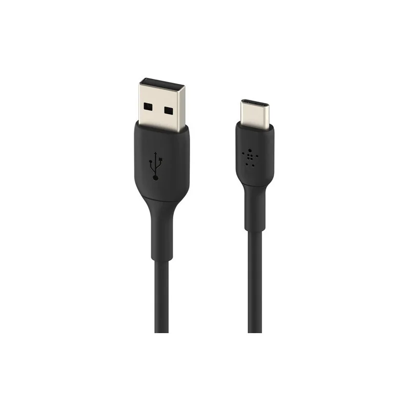 Câble BoostCharge USB-C vers USB-A 2m Noir - BELKIN - CABLECAB001BT1MBKBEL