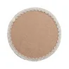 Set de table Darla ∅38cm Jute naturel - DOUCEUR D'INTERIEUR