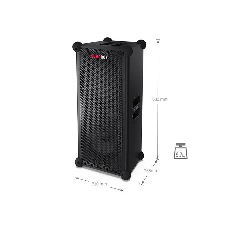 Haut-parleur portable SumoBox 120W Noir - SHARP - CP-LS100