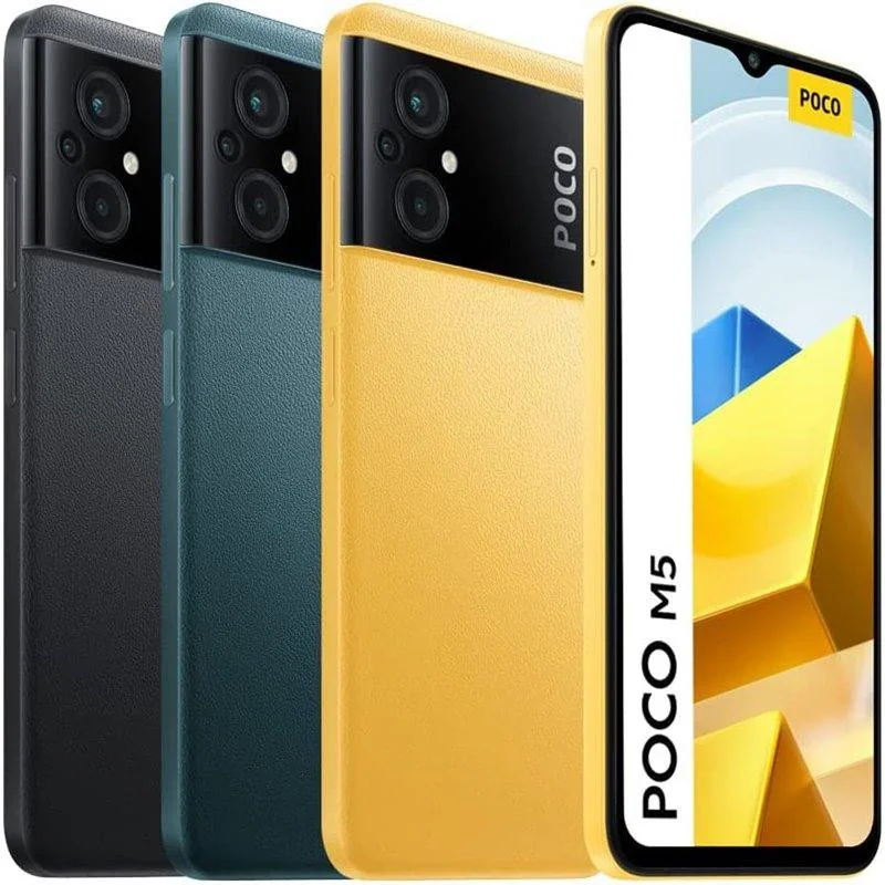 Smartphone Poco M5 4/64Go Noir - XIAOMI - :100163914