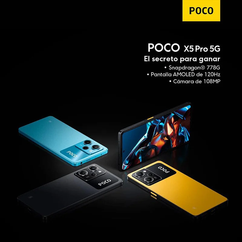 Smartphone Poco X5 Pro 5G 6/128Go Noir - XIAOMI - :100163916