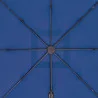 Parasol déporté carré 286x286cm Aura bleu - NATERIAL - 5616355