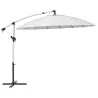 Parasol excentré Sinae rond 284x284cm Blanc - NATERIAL - 82232796