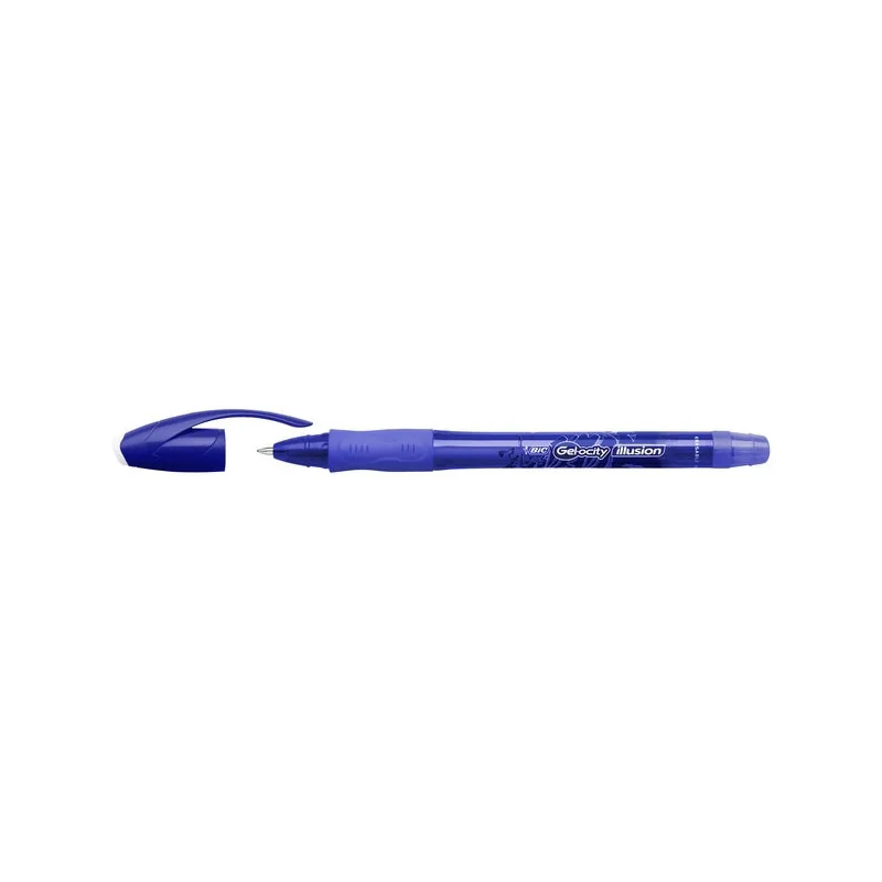 Stylo roller effaçable Gel-ocity Illusion Bleu - BIC - 3CBIGELOBL1