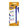 Stylo roller effaçable Gel-ocity Illusion Bleu - BIC - 3CBIGELOBL1