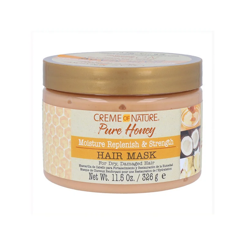 Masque capillaire réparateur hydratant Pure Honey 340mL - CREME OF NATURE - 32C00002802