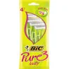 Rasoirs jetables pour femme Pure Lady 3 - BIC - 3BBIPURE3LADY4