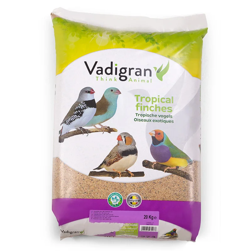 Mélange de graines pour Oiseaux Exotiques Origanl Tropical Finches 20kg - VADIGRAN - VAD-273