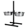 Bar à chien avec 2 mangeoires inox 2 x 1570ml - VADIGRAN - VAD-14923