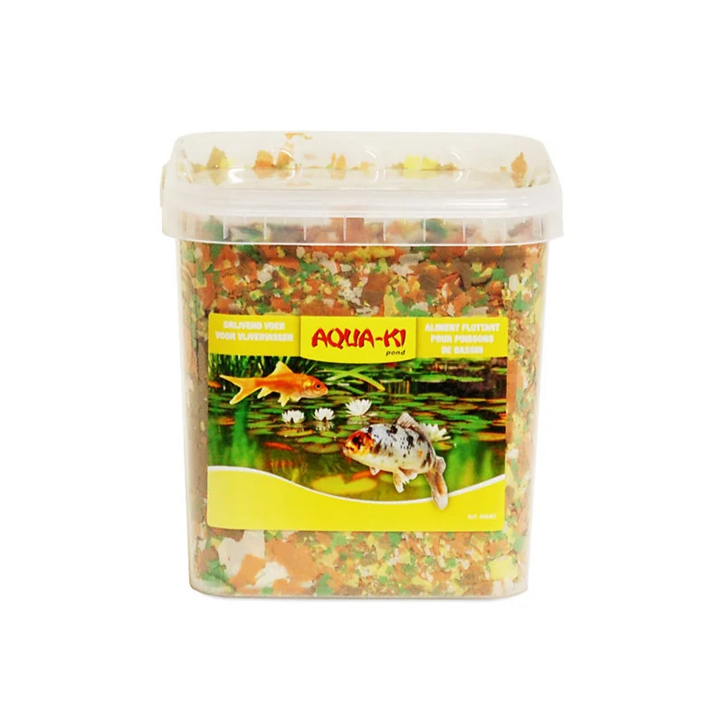 Nourriture pour poissons Aqua-ki Jaune flocons 5,4L - BENELUX - BEN-46640